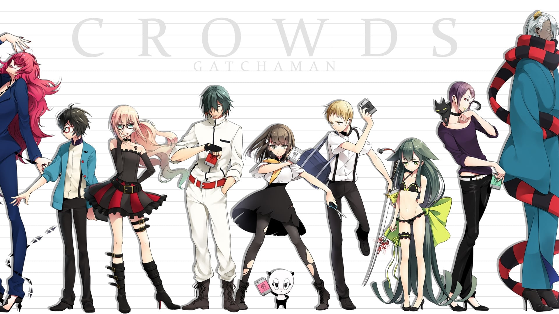 พูดถึงอนิเมะใหม่ Gatchaman Crowds ดูแล้วย้อนคิด