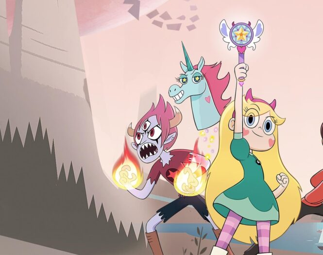 เปิดกล้องอนิเมะ Star vs the Forces of Evil ความรู้สึกที่ยอดเยี่ยม